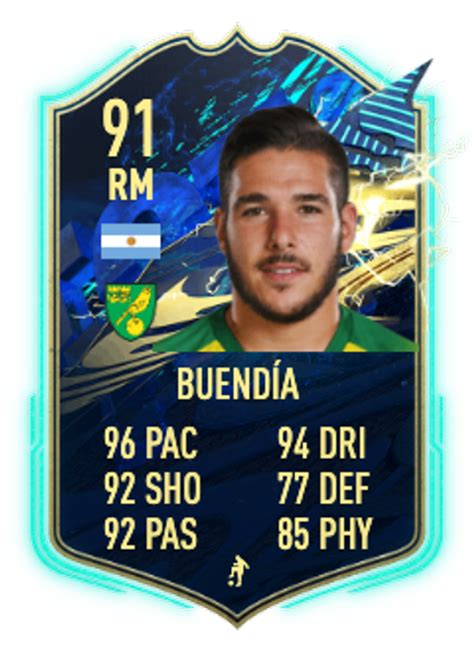 Emiliano Buendía TOTS FIFA 21 .